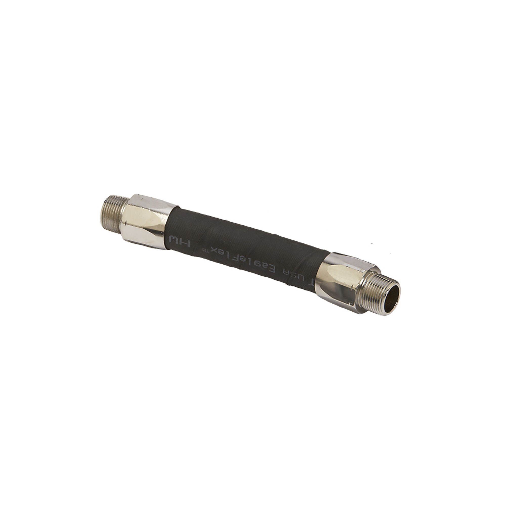 Husky EagleFlex 3/4” x 9" Hardwall Assembly Hose with Brass Couplings